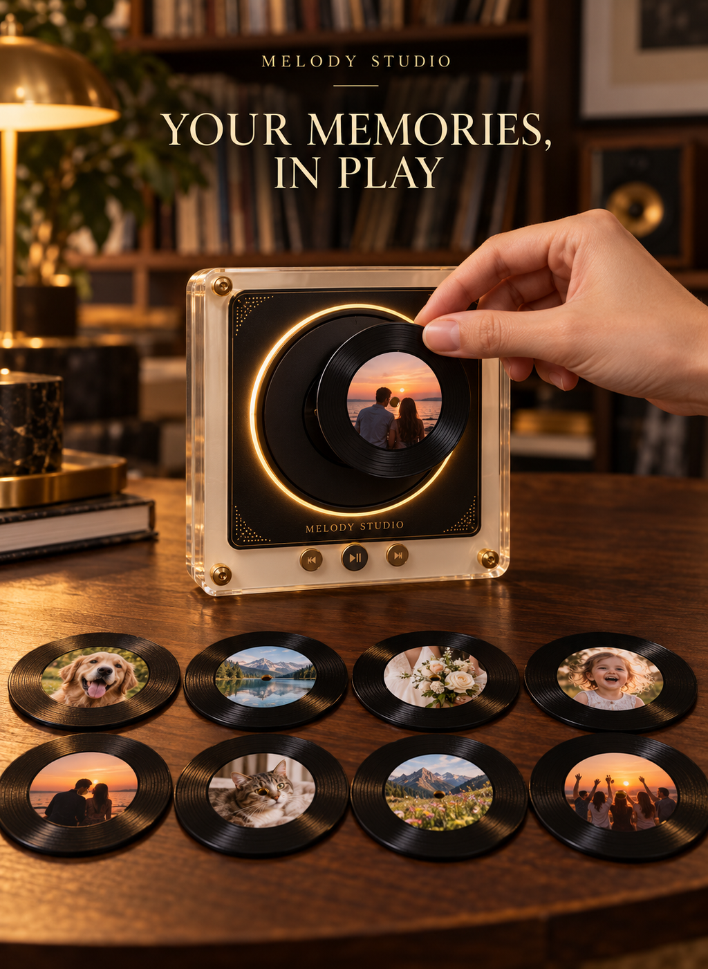 Melody Studio™ Personalized Disc Set (9 Pieces) – Display Not Included