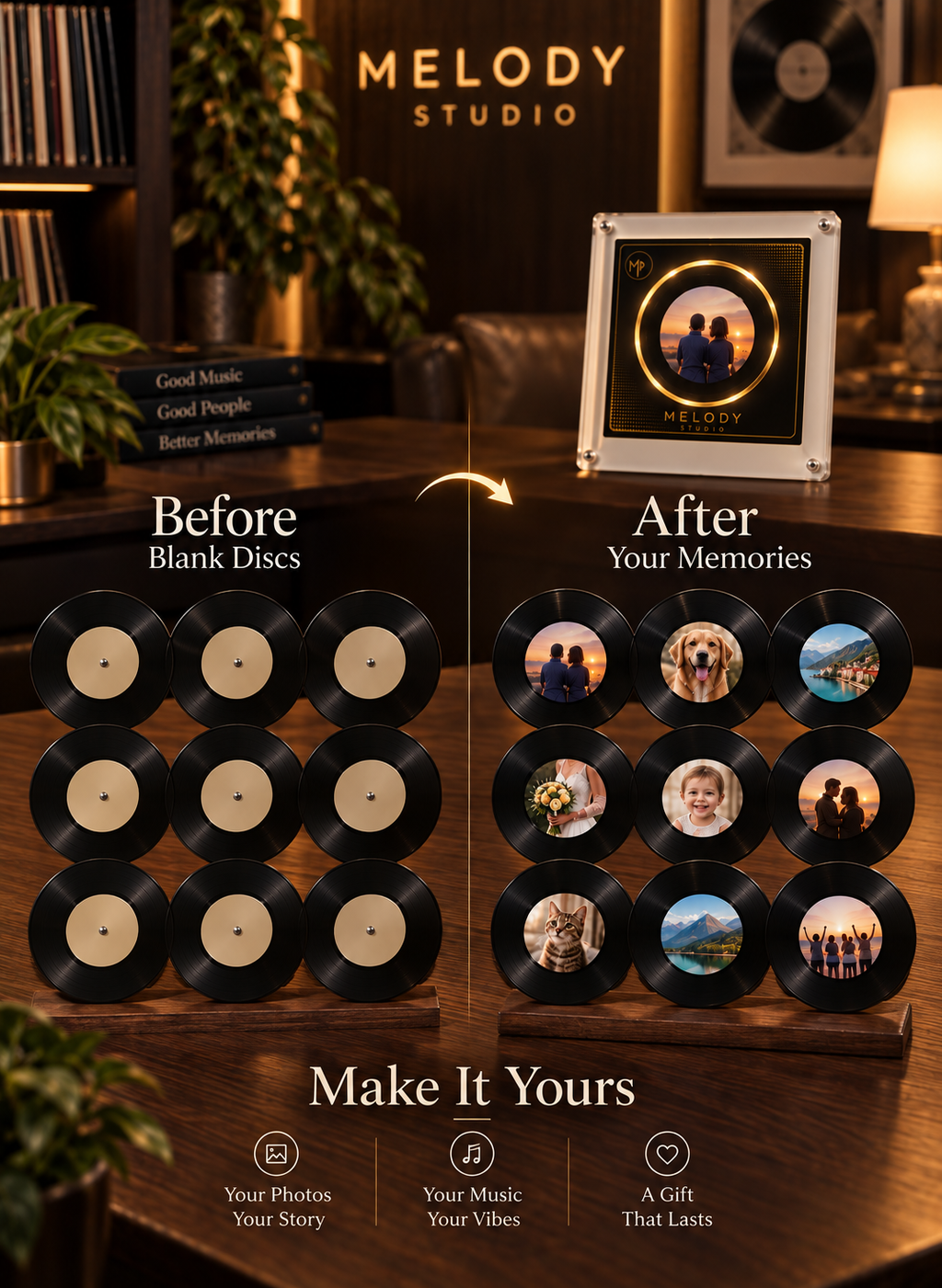 Melody Studio™ Personalized Music Frame