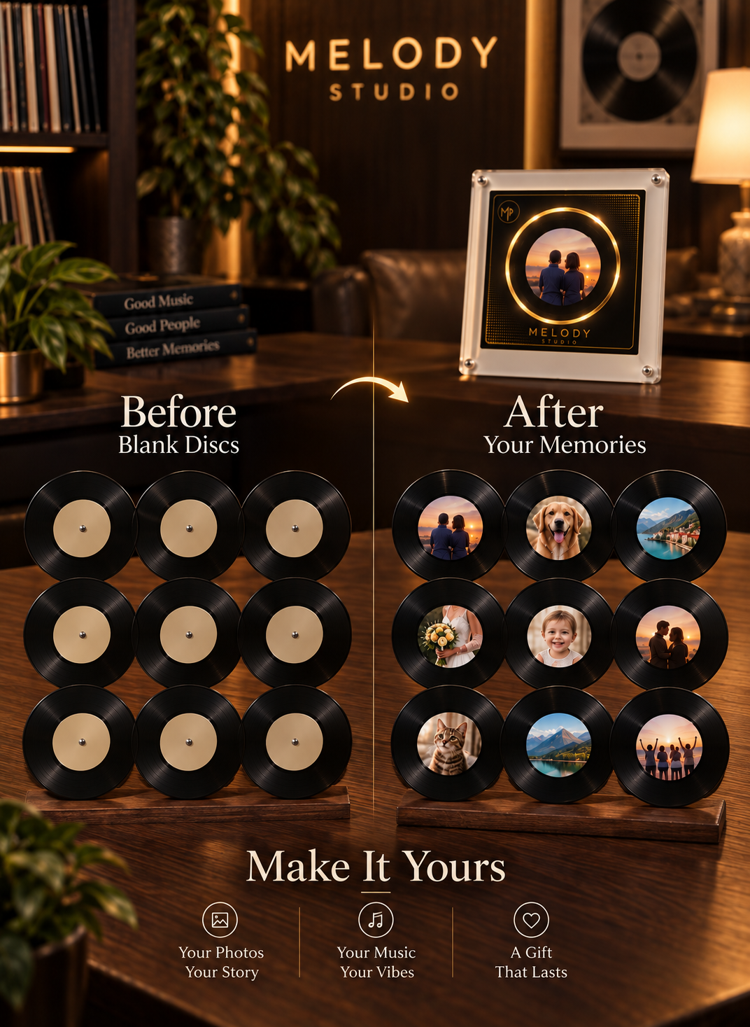 Melody Studio™ Personalized Music Frame