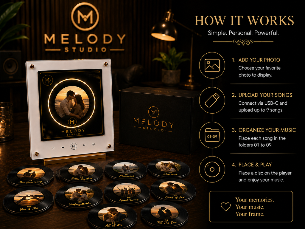 Melody Studio™ Personalized Music Frame