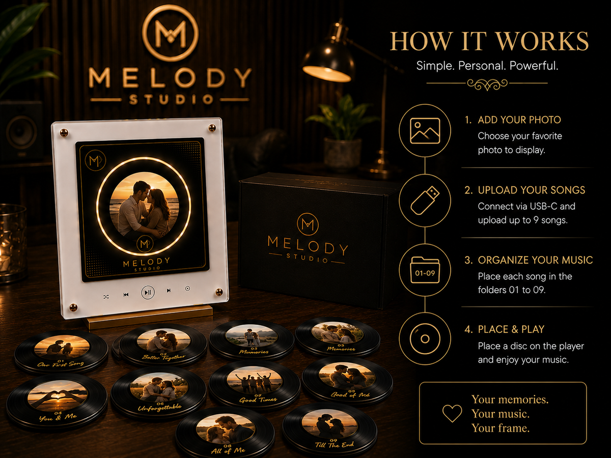 Melody Studio™ Personalized Music Frame